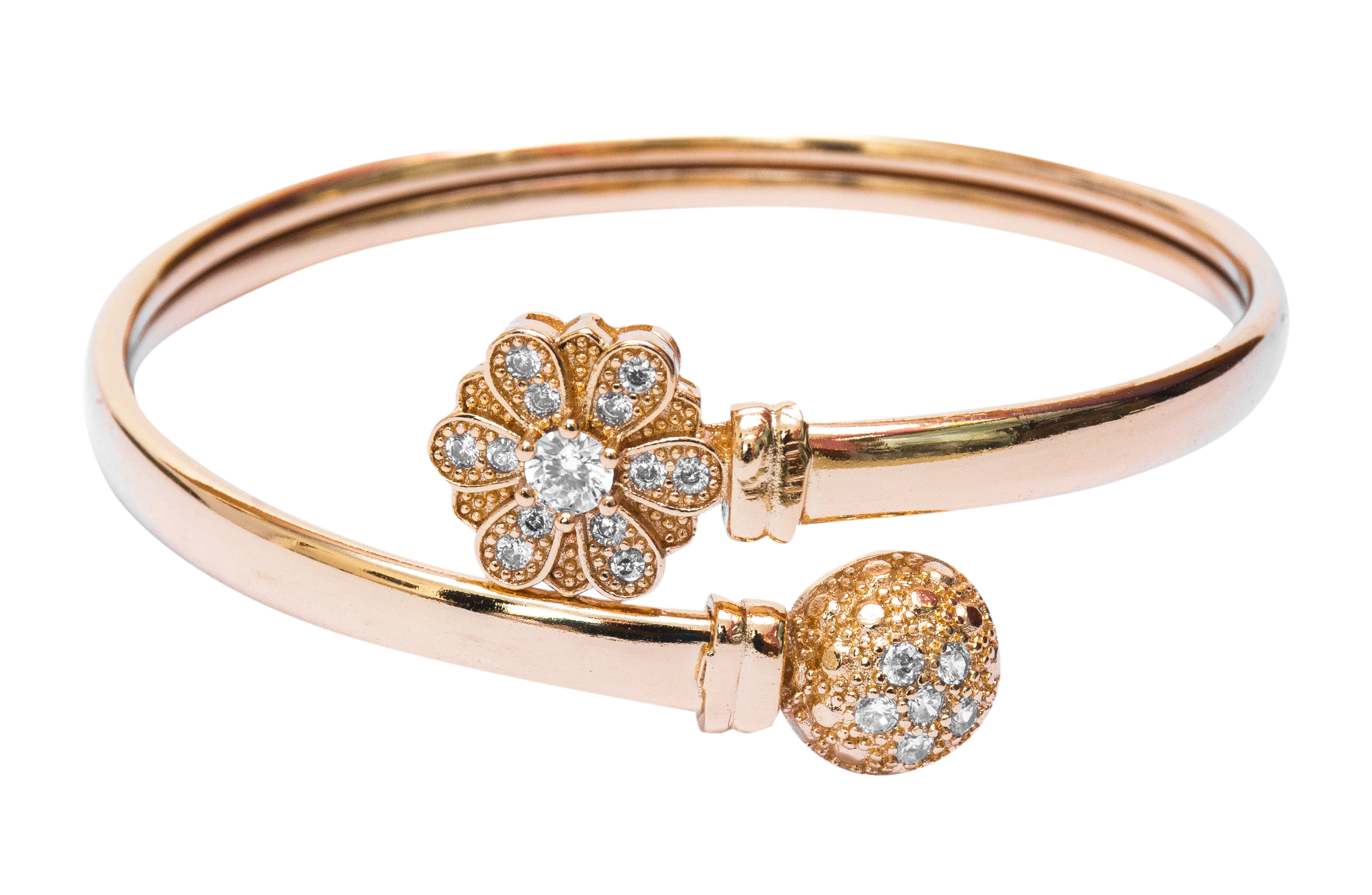 Golden-bracelet-jewelry-on-transparent-background-PNG